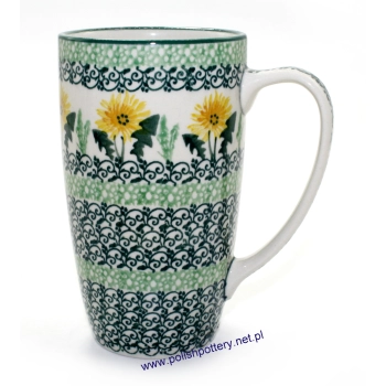 Kubek wysoki do latte 0,4L dek. 2851Q Mlecze